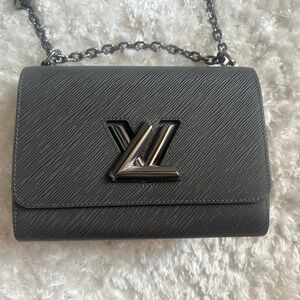 Louis Vuitton Gray Twist MM Bag